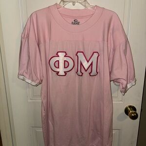 Pink Greek Letter T-Shirt